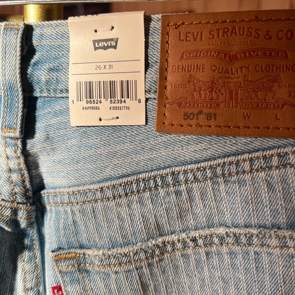 NWT! Levi’s 501® '81 WOMEN'S JEANS - Picture 8 of 11